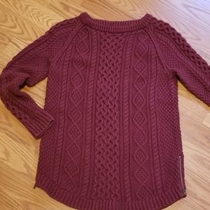 LL Bean fisherman's sweater